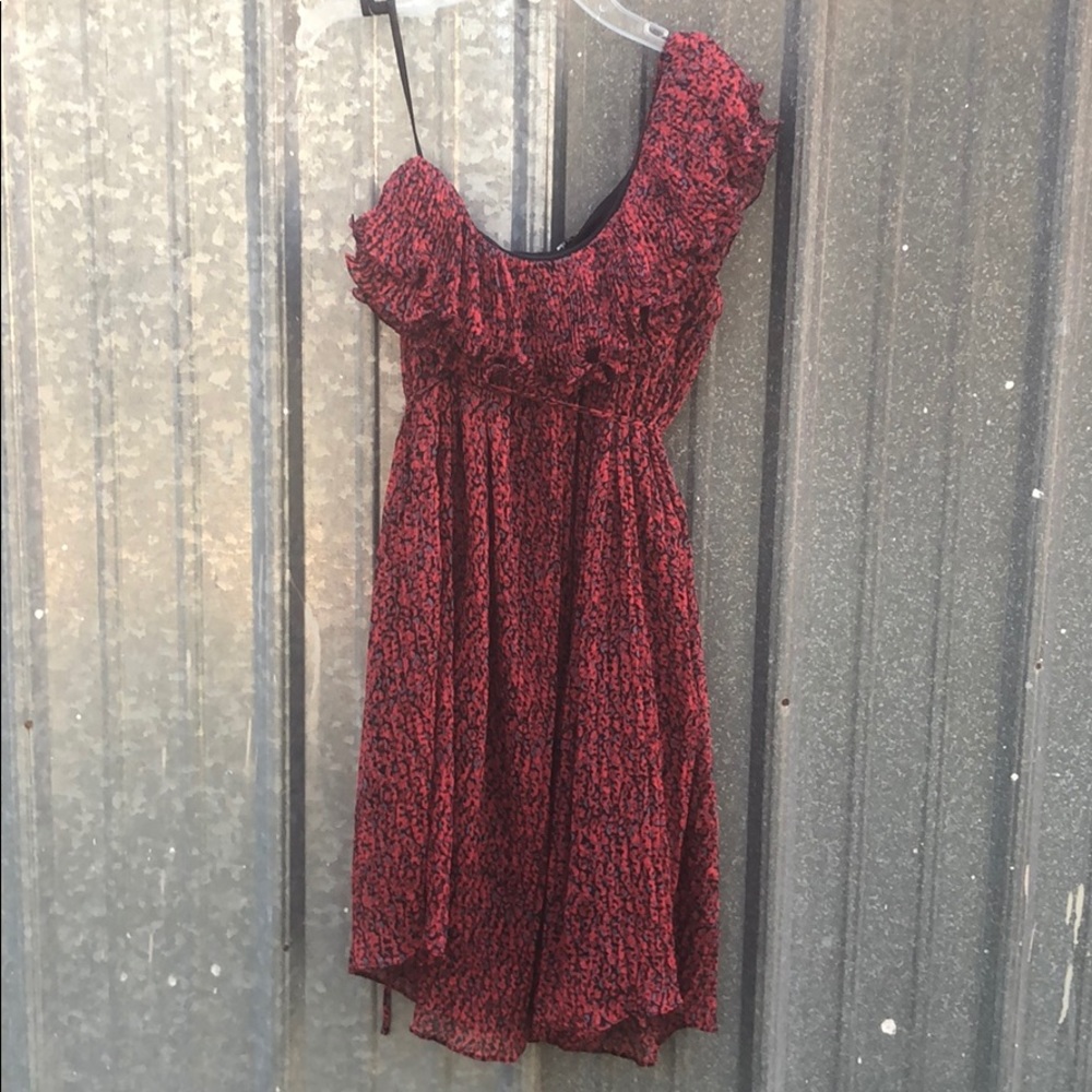 One shoulder Ark & Co. Women's small holiday dress